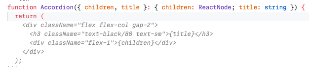 Screenshot of the copilot suggesting a function name